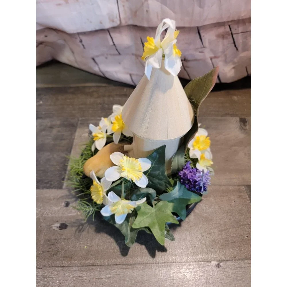 Ikea bird house flower spring decor‎ floral
